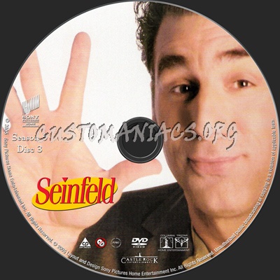 Seinfeld Season 5 dvd label