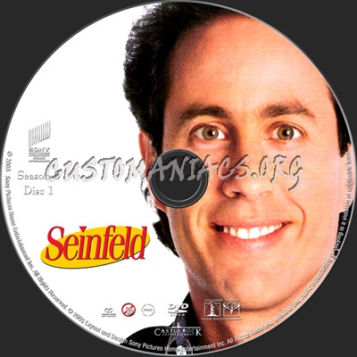 Seinfeld Season 6 dvd label