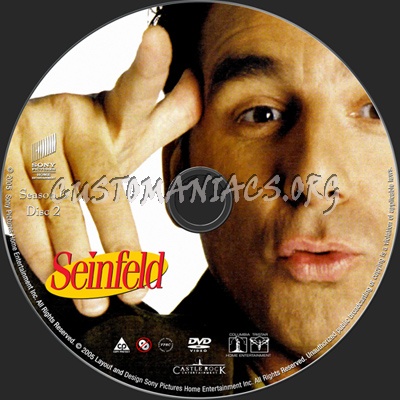 Seinfeld Season 6 dvd label