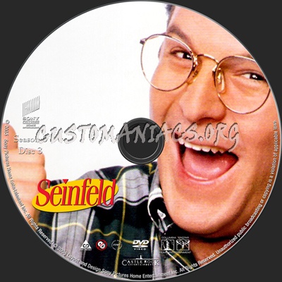 Seinfeld Season 6 dvd label