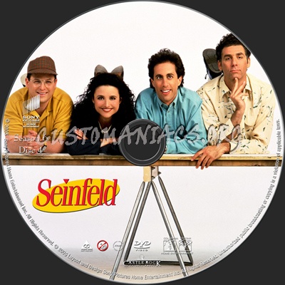 Seinfeld Season 6 dvd label