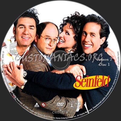Seinfeld Season 7 dvd label