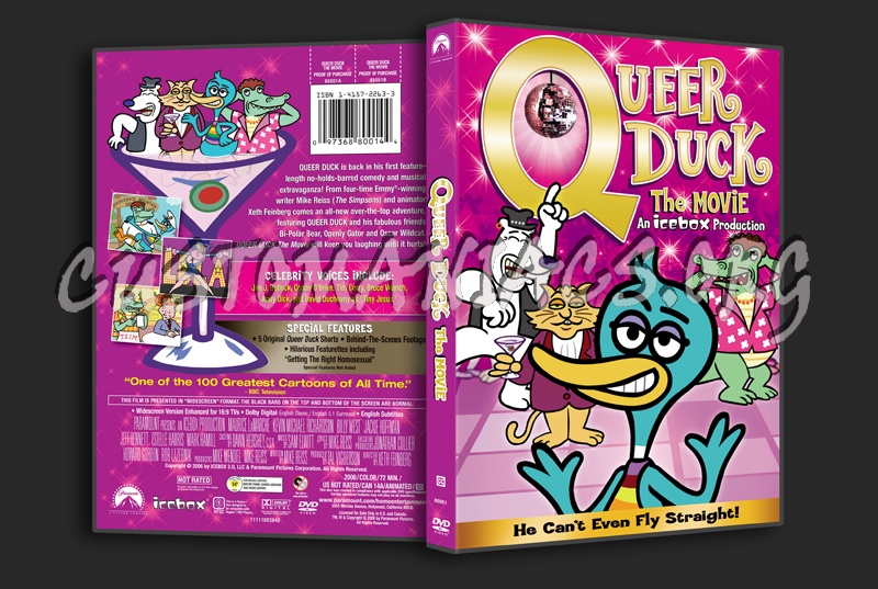 Queer Duck The Movie dvd cover