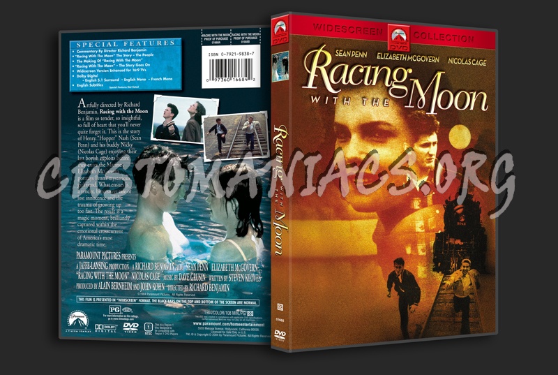 Racing With the Moon dvd cover