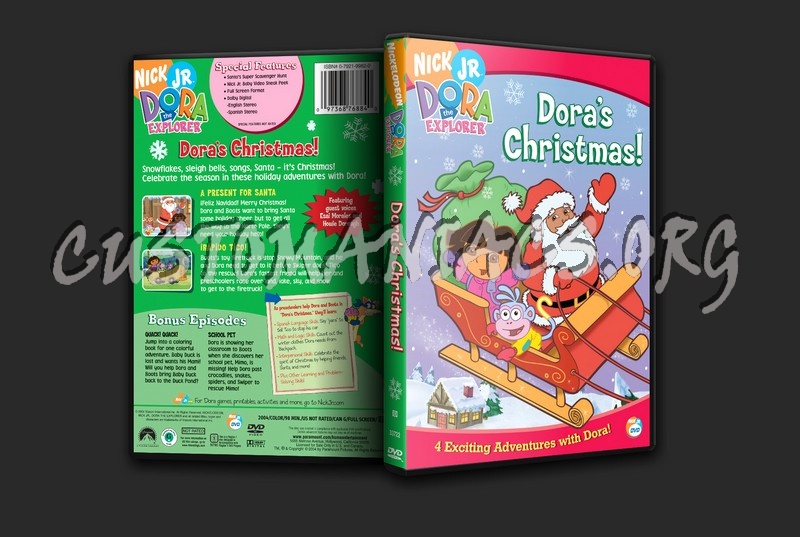 Dora's Christmas dvd cover