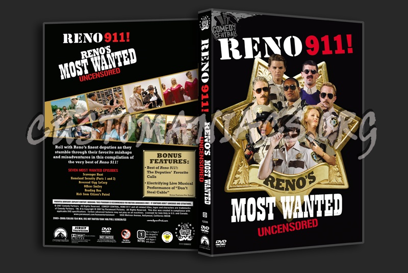Reno 911 Reno's Most Wanted dvd cover