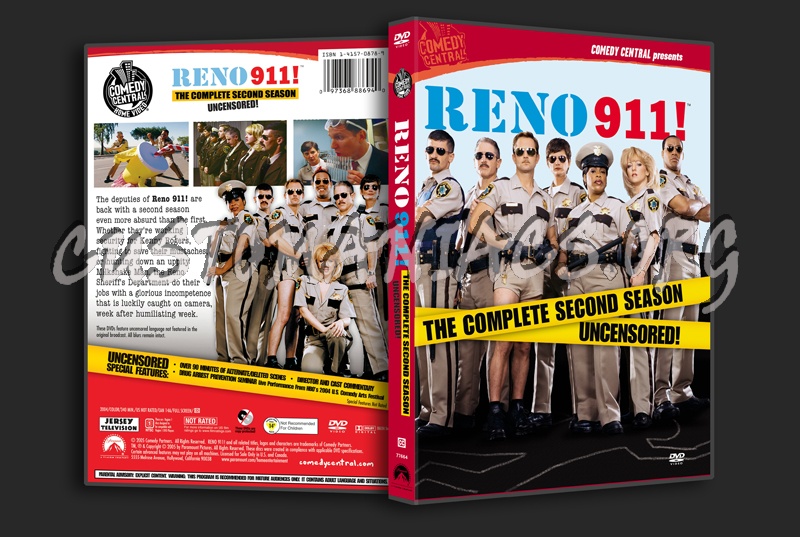 Reno 911 - Season 2 dvd cover