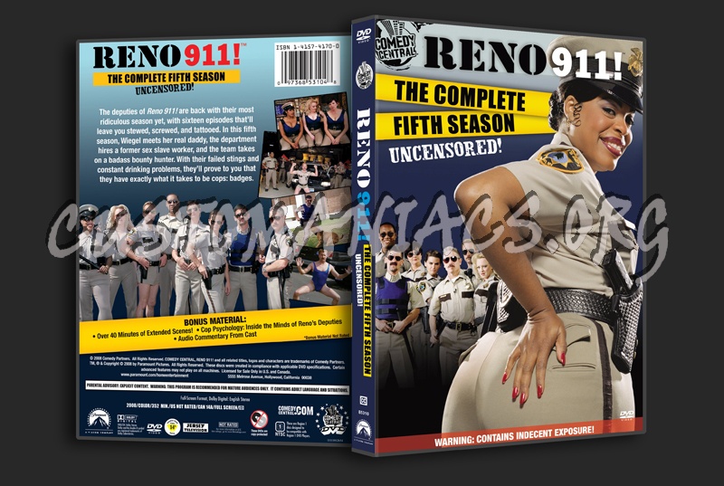 Reno 911 - Season 5 dvd cover