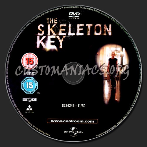 Skeleton Key dvd label