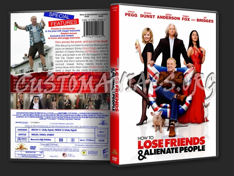 How to Lose Friends & Alienate People dvd cover