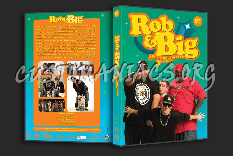 Rob & Big The Complete season 3 dvd cover