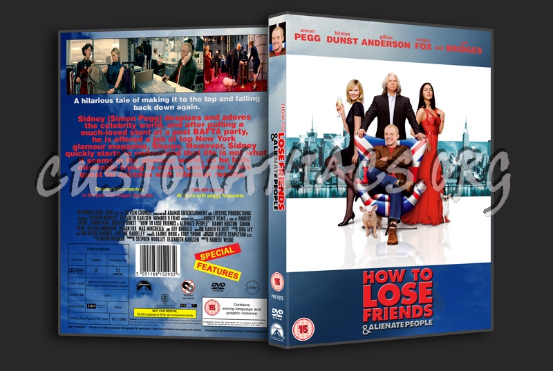 How to Lose Friends and Alienate People dvd cover