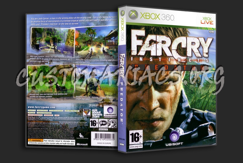 Far Cry - Instincts Predator dvd cover