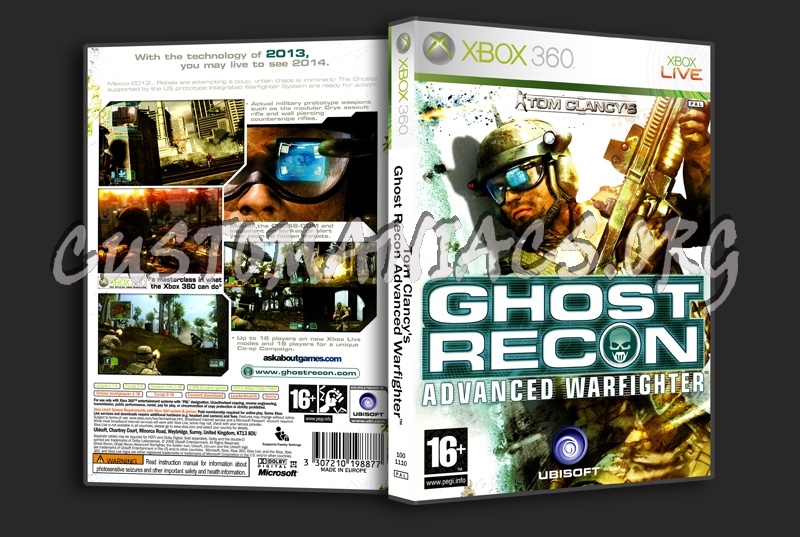 Ghost Recon - Advanced Warfighter dvd cover
