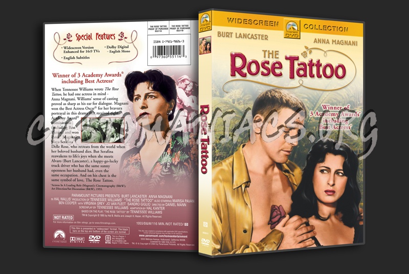 The Rose Tattoo dvd cover