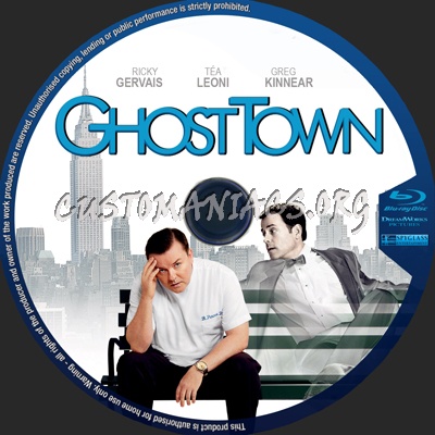 Ghost Town blu-ray label