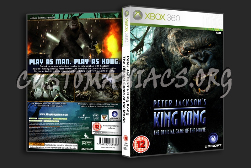 King Kong dvd cover