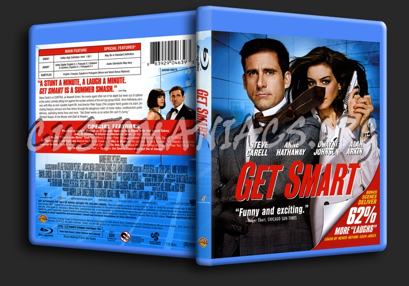 Get Smart blu-ray cover