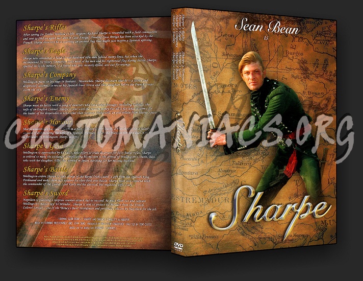 Sharpe The Complete Series dvd cover