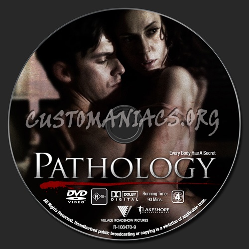 Pathology dvd label