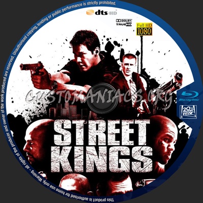 Street Kings blu-ray label