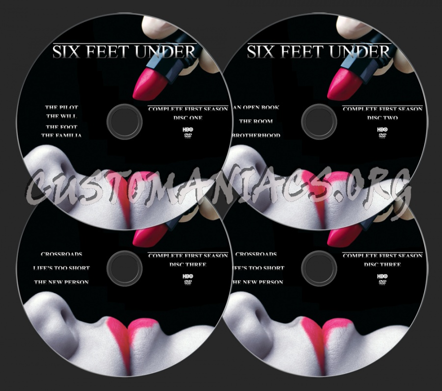 Six Feet Under dvd label