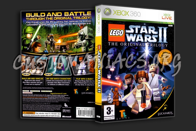 Lego Star Wars 2 - The Original Trilogy dvd cover