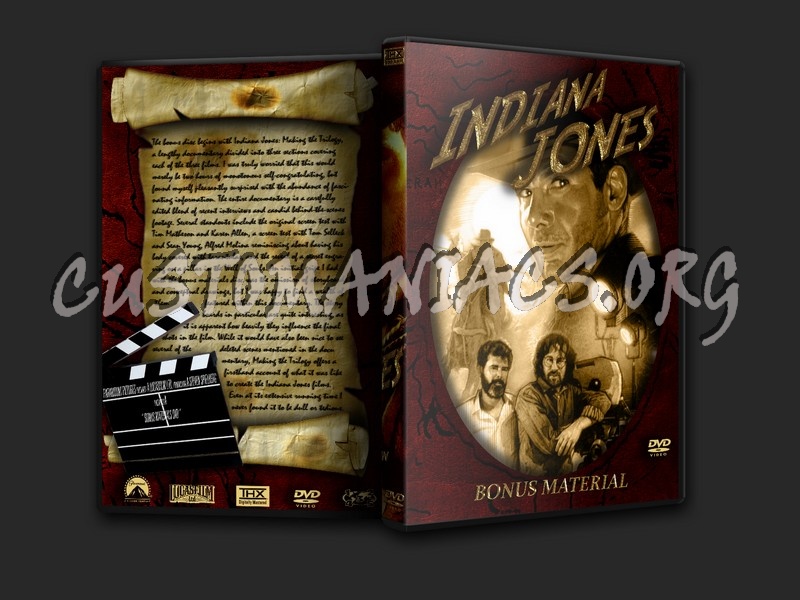 Indiana Jones Collectors Edition dvd cover