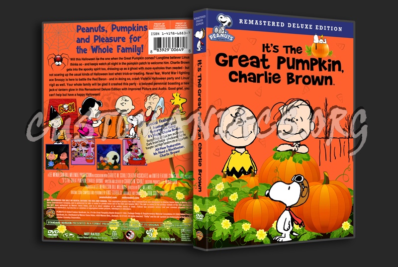 It's The Great Pumpkin Charlie Brown dvd cover