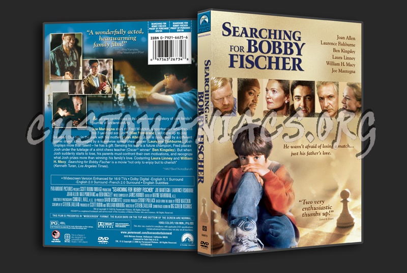 Searching for Bobby Fischer dvd cover