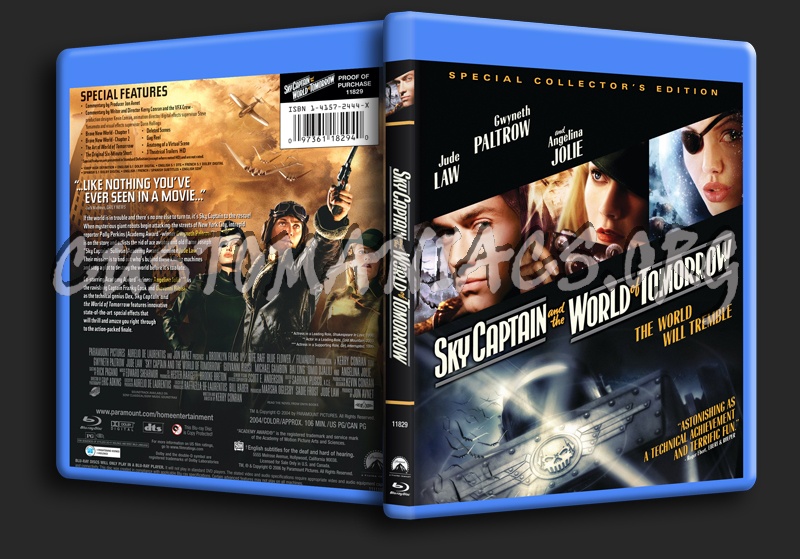 Sky Captain and the World of Tomorrow blu-ray cover