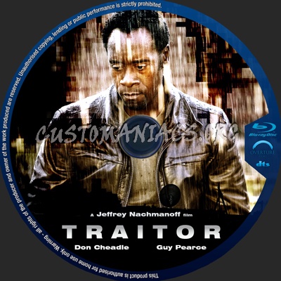 Traitor blu-ray label