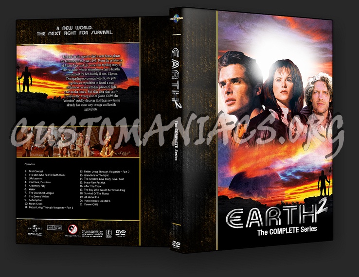 Earth 2 - TV Collection dvd cover