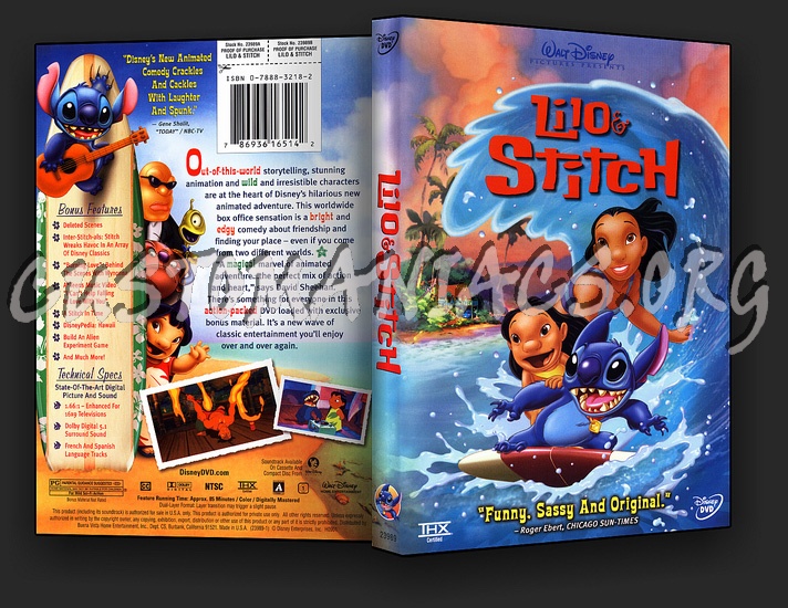 Lilo and Stitch dvd cover