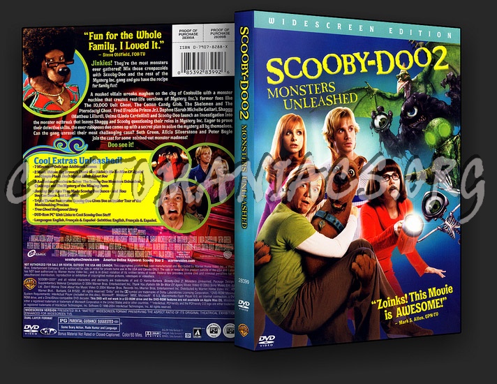 Scooby Doo 2 dvd cover