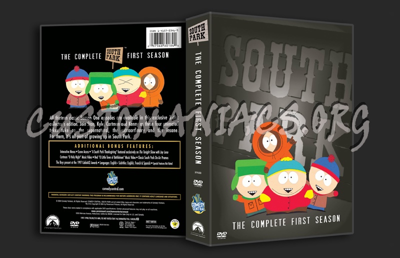 South Park - Season 1 dvd cover