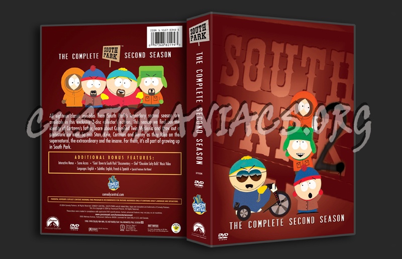 South Park - Season 2 dvd cover