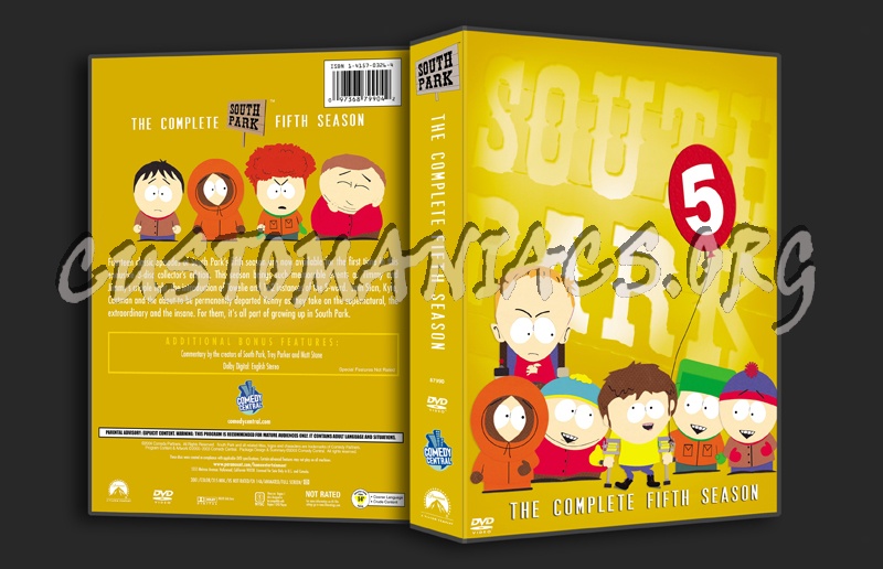 South Park - Season 5 dvd cover