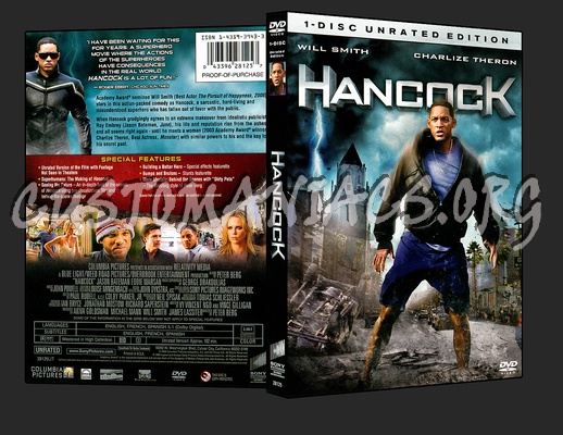 Hancock dvd cover