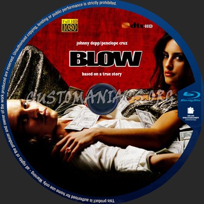 Blow blu-ray label