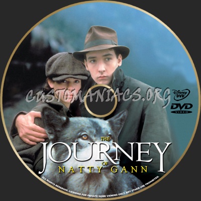 The Journey of Natty Gann dvd label
