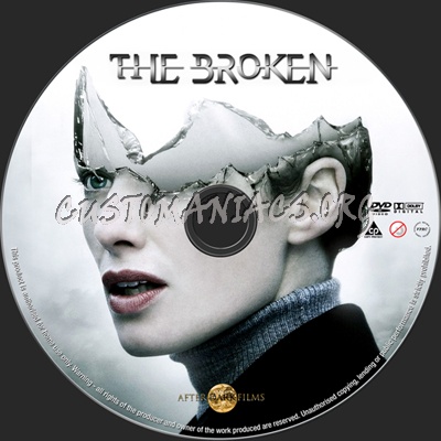 The Broken dvd label