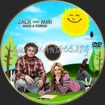 Zack and Miri Make A Porno dvd label