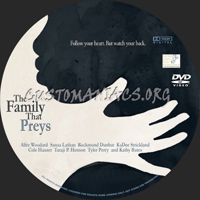 The Family That Preys dvd label
