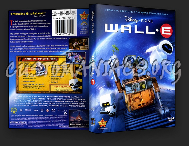 Walle dvd cover