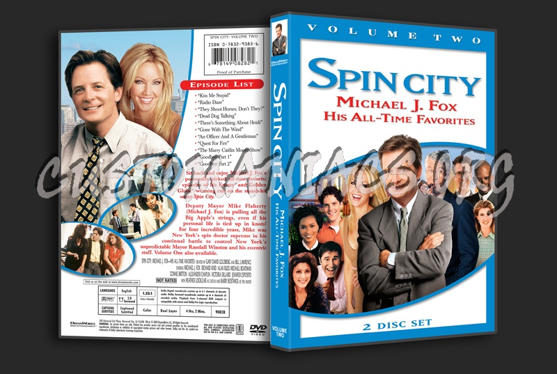 Spin City  His All Time Favourites Volume Two dvd cover