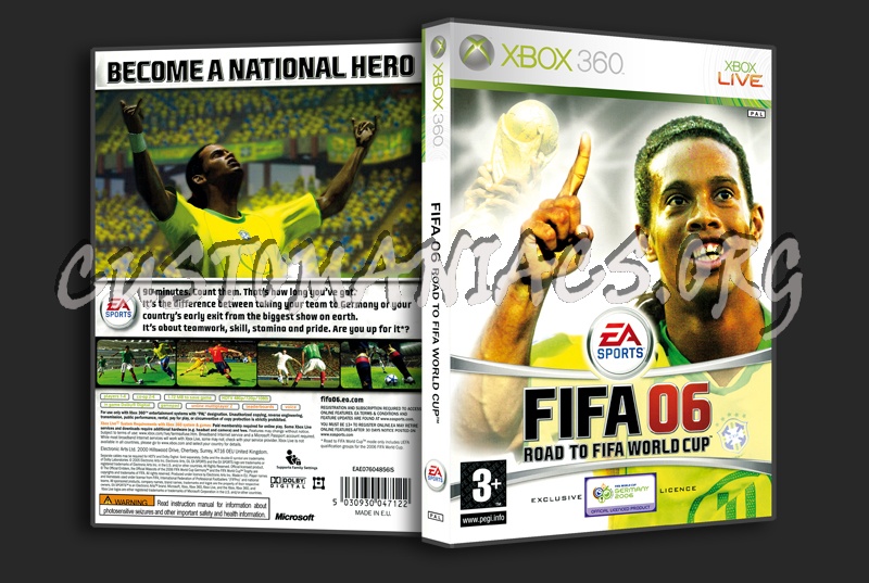 Road To Fifa World Cup '06 dvd cover