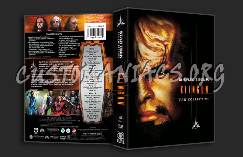 Star Trek Fan Collective Klingon dvd cover