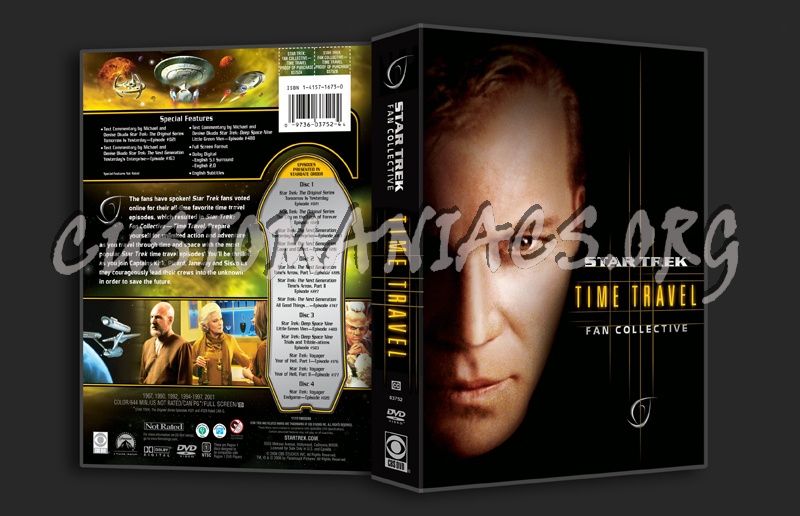 Star Trek Fan Collective Time Travel dvd cover