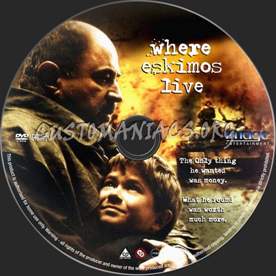 Where Eskimos Live dvd label